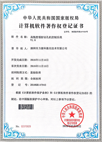 公司獲得的各項(xiàng)專利